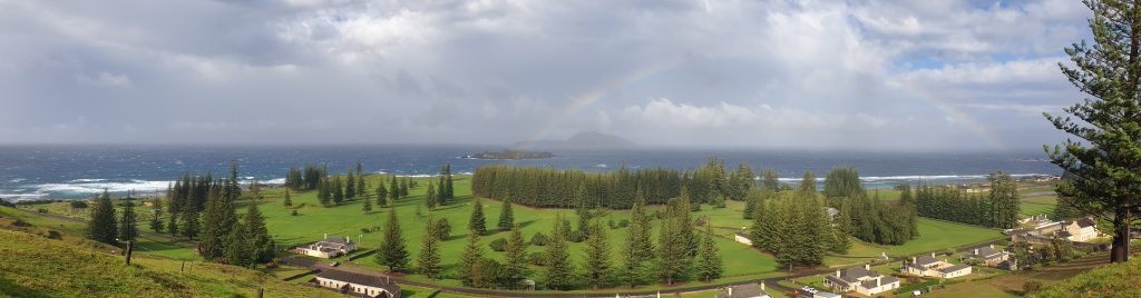 Panorama of Kingston, Norfolk Island