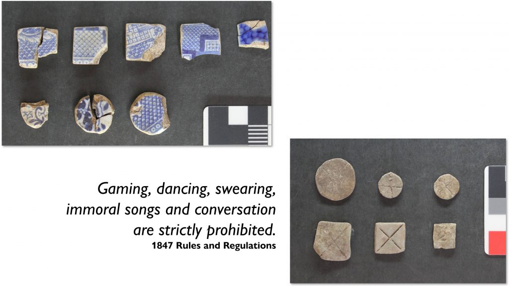 Tokens found during the Ablutions excavation